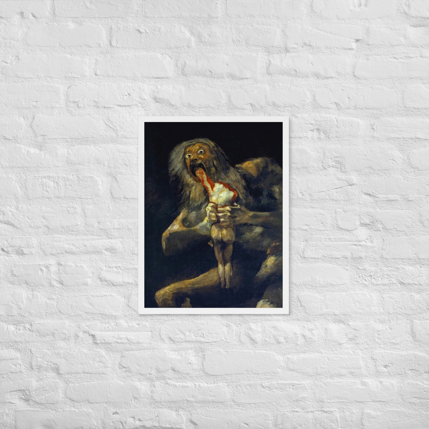 Saturn Devouring his Son by Francisco Goya