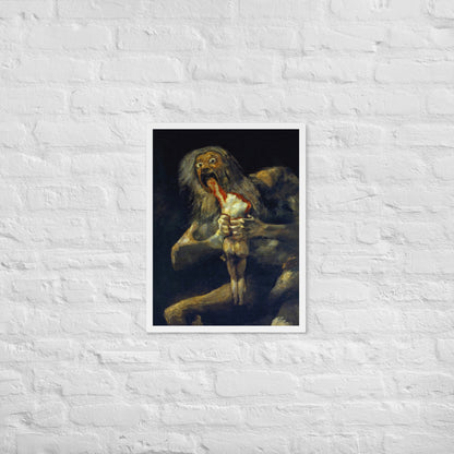 Saturn Devouring his Son by Francisco Goya