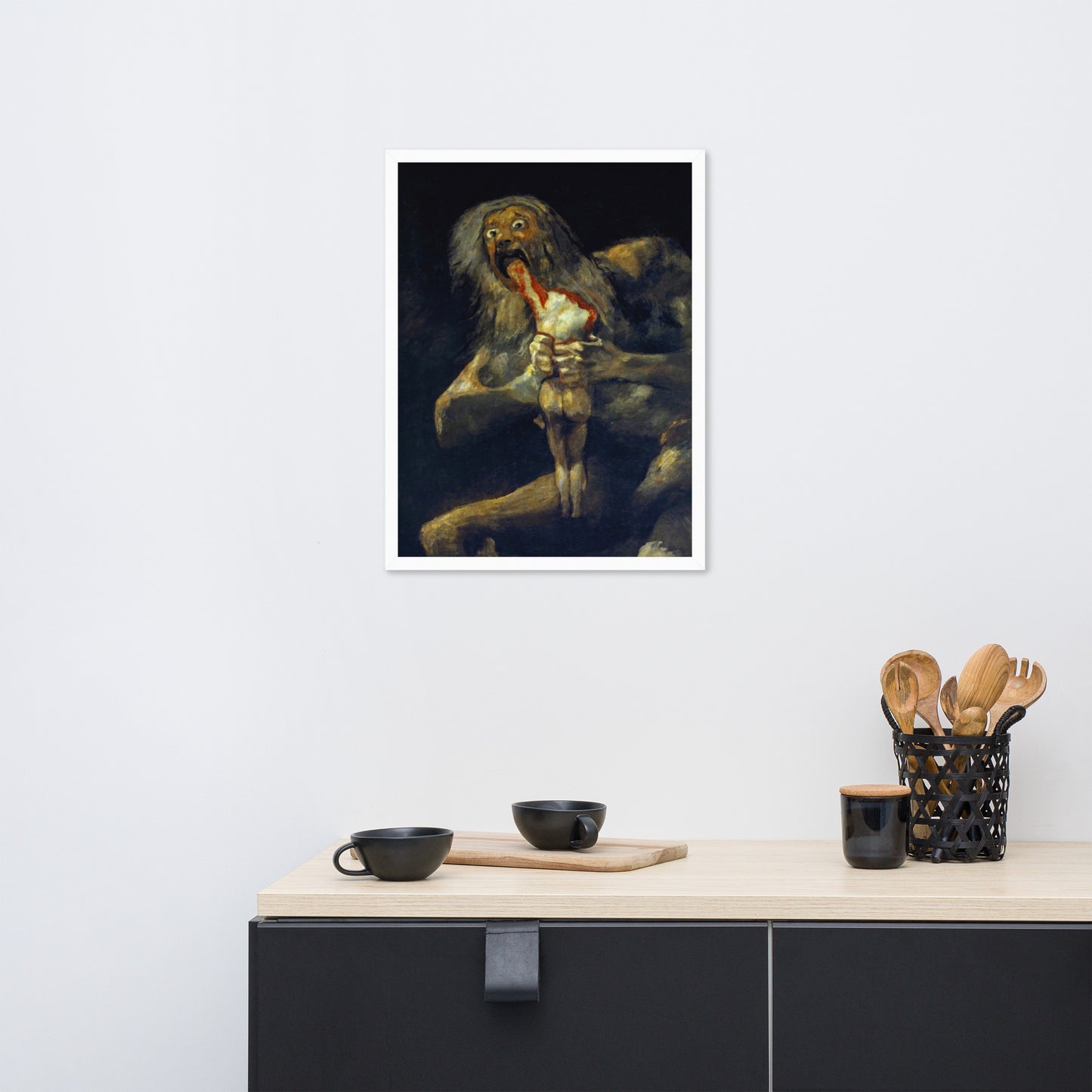 Saturn Devouring his Son by Francisco Goya
