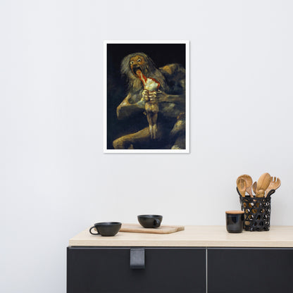 Saturn Devouring his Son by Francisco Goya