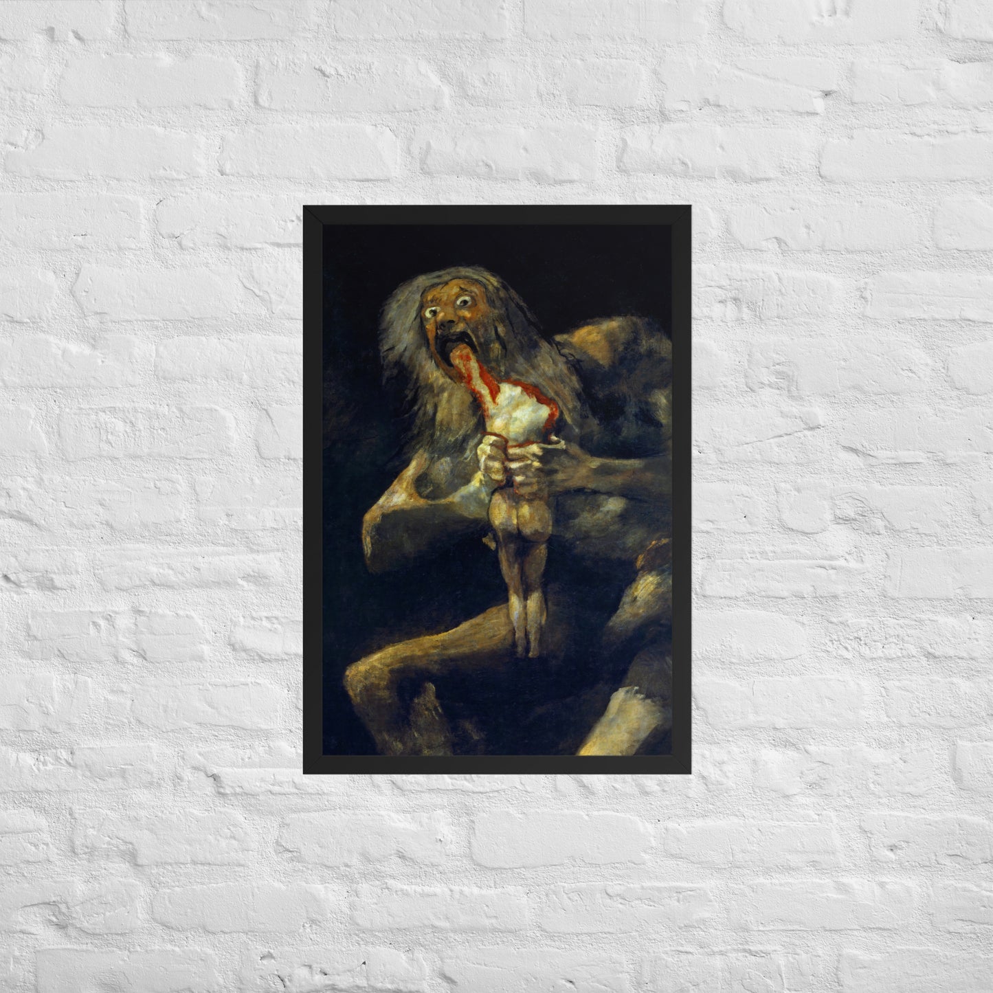 Saturn Devouring his Son by Francisco Goya