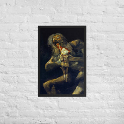 Saturn Devouring his Son by Francisco Goya