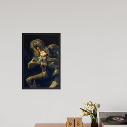 Saturn Devouring his Son by Francisco Goya