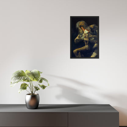 Saturn Devouring his Son by Francisco Goya