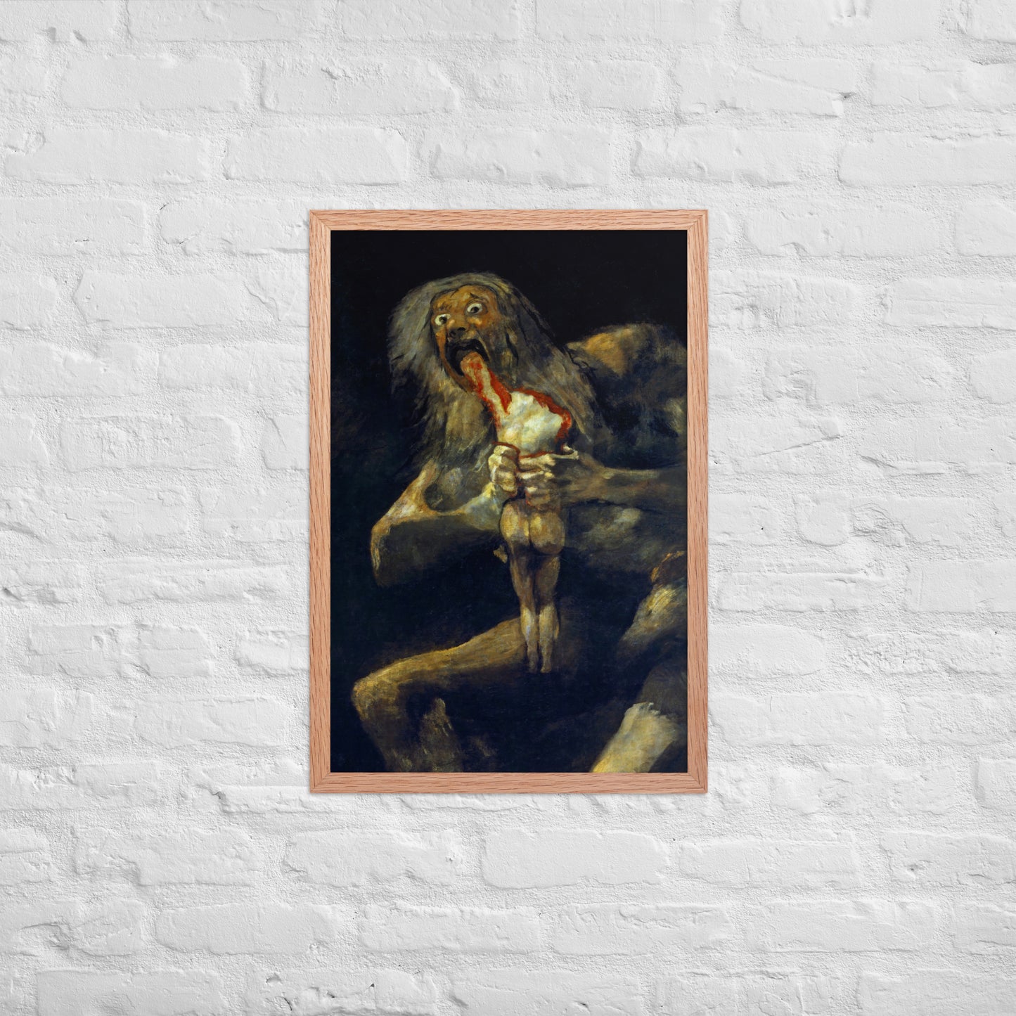 Saturn Devouring his Son by Francisco Goya