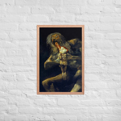 Saturn Devouring his Son by Francisco Goya