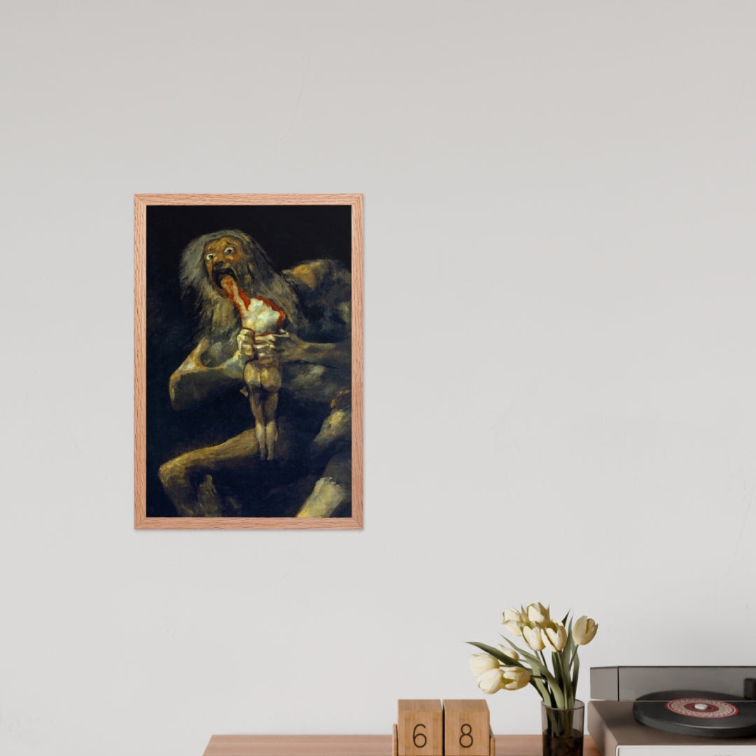 Saturn Devouring his Son by Francisco Goya