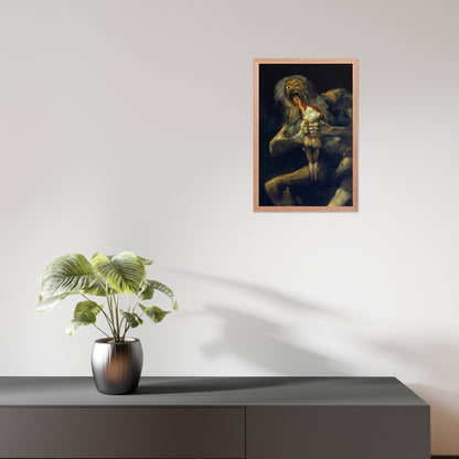Saturn Devouring his Son by Francisco Goya