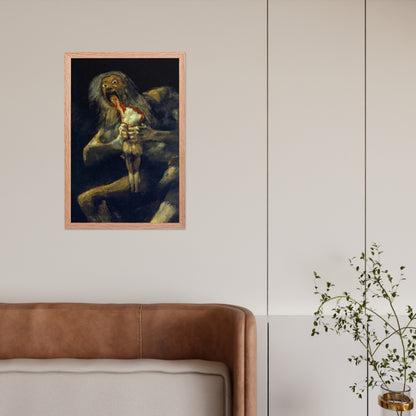 Saturn Devouring his Son by Francisco Goya