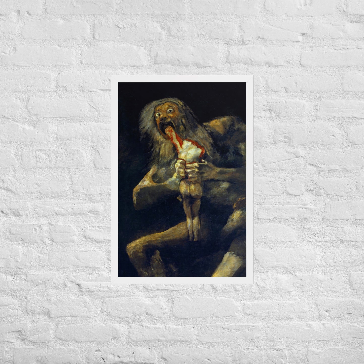 Saturn Devouring his Son by Francisco Goya