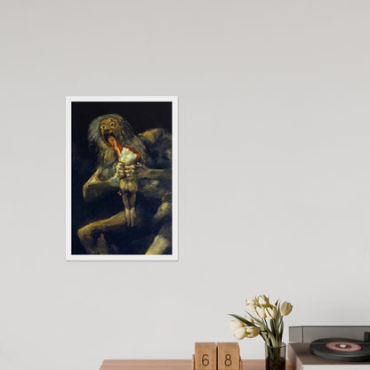 Saturn Devouring his Son by Francisco Goya