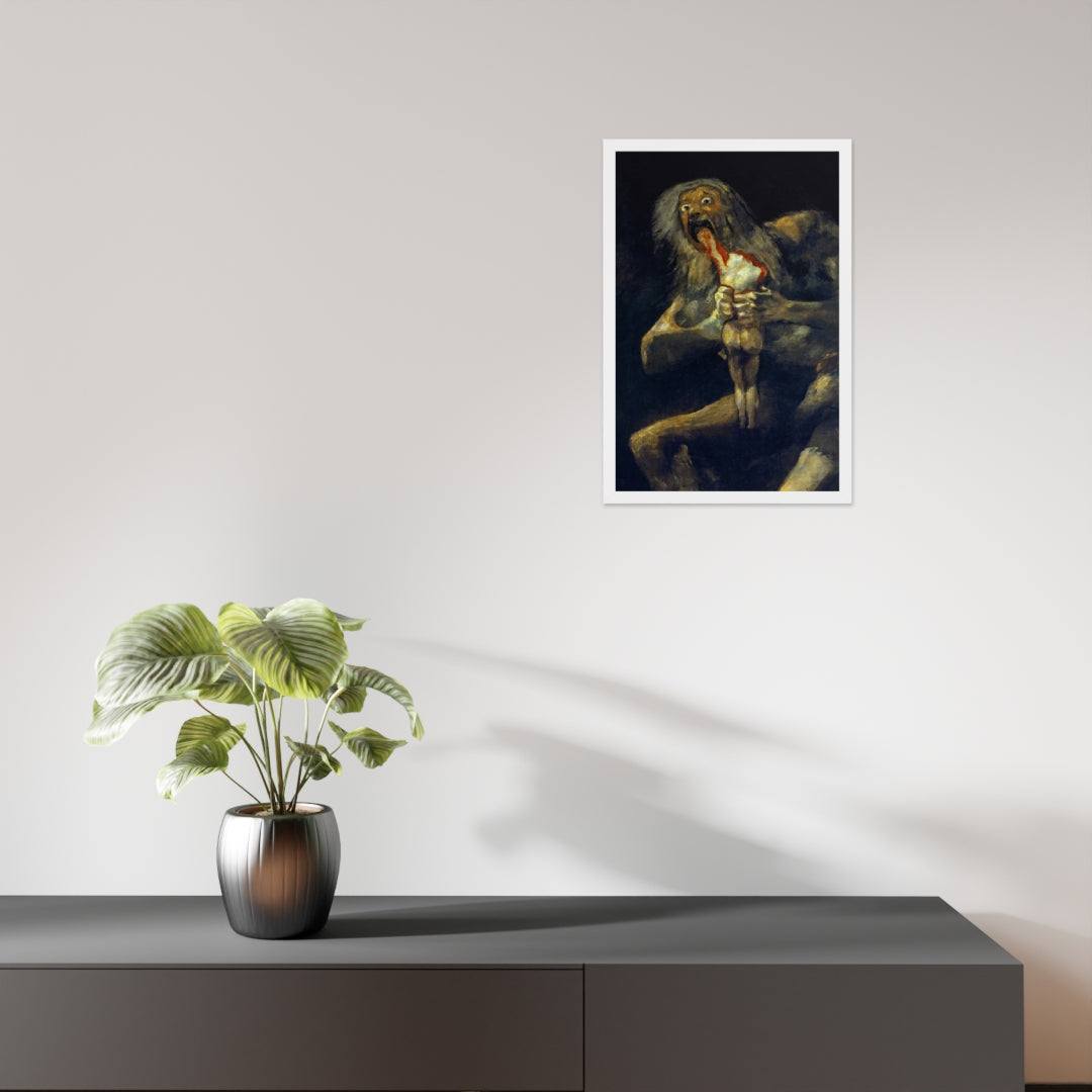 Saturn Devouring his Son by Francisco Goya