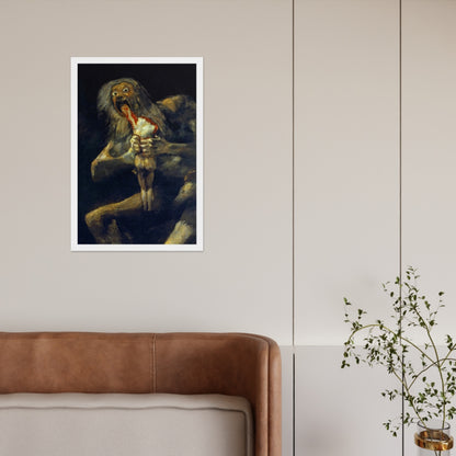 Saturn Devouring his Son by Francisco Goya