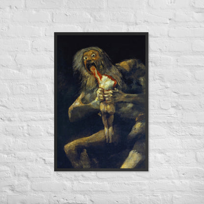 Saturn Devouring his Son by Francisco Goya
