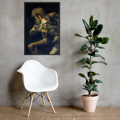 Saturn Devouring his Son by Francisco Goya