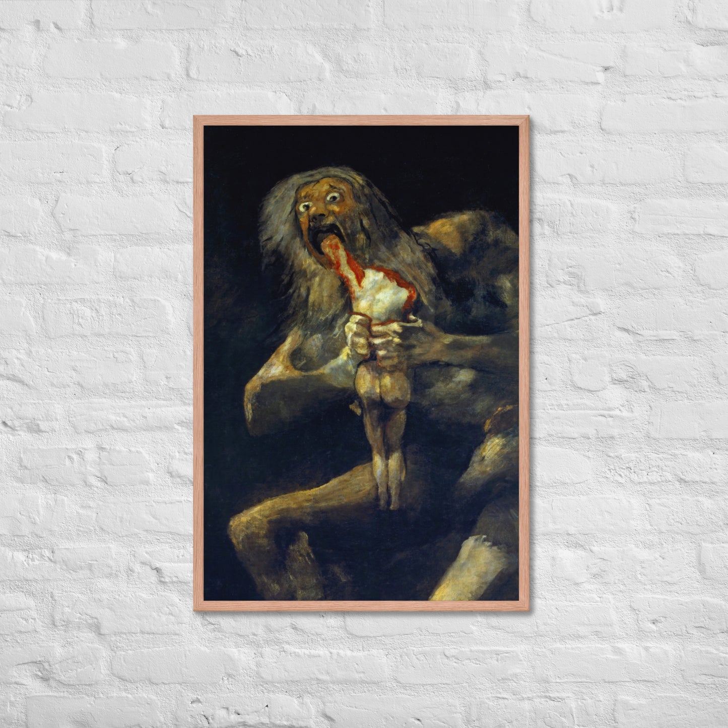 Saturn Devouring his Son by Francisco Goya