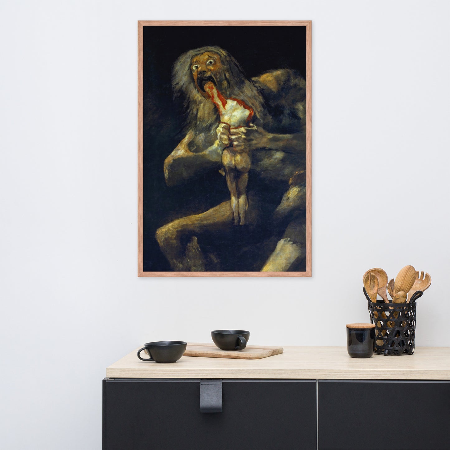 Saturn Devouring his Son by Francisco Goya