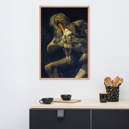 Saturn Devouring his Son by Francisco Goya