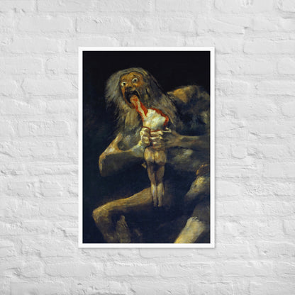Saturn Devouring his Son by Francisco Goya