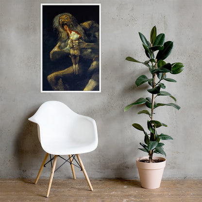 Saturn Devouring his Son by Francisco Goya