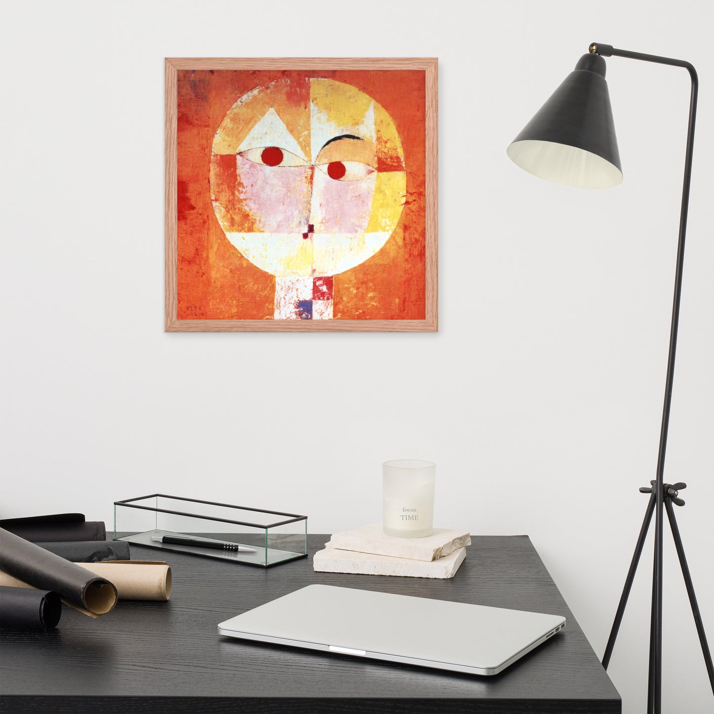 Senecio by Paul Klee