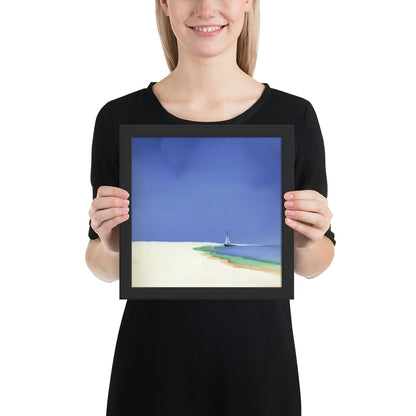 Serene Sands - Watercolor Landscape