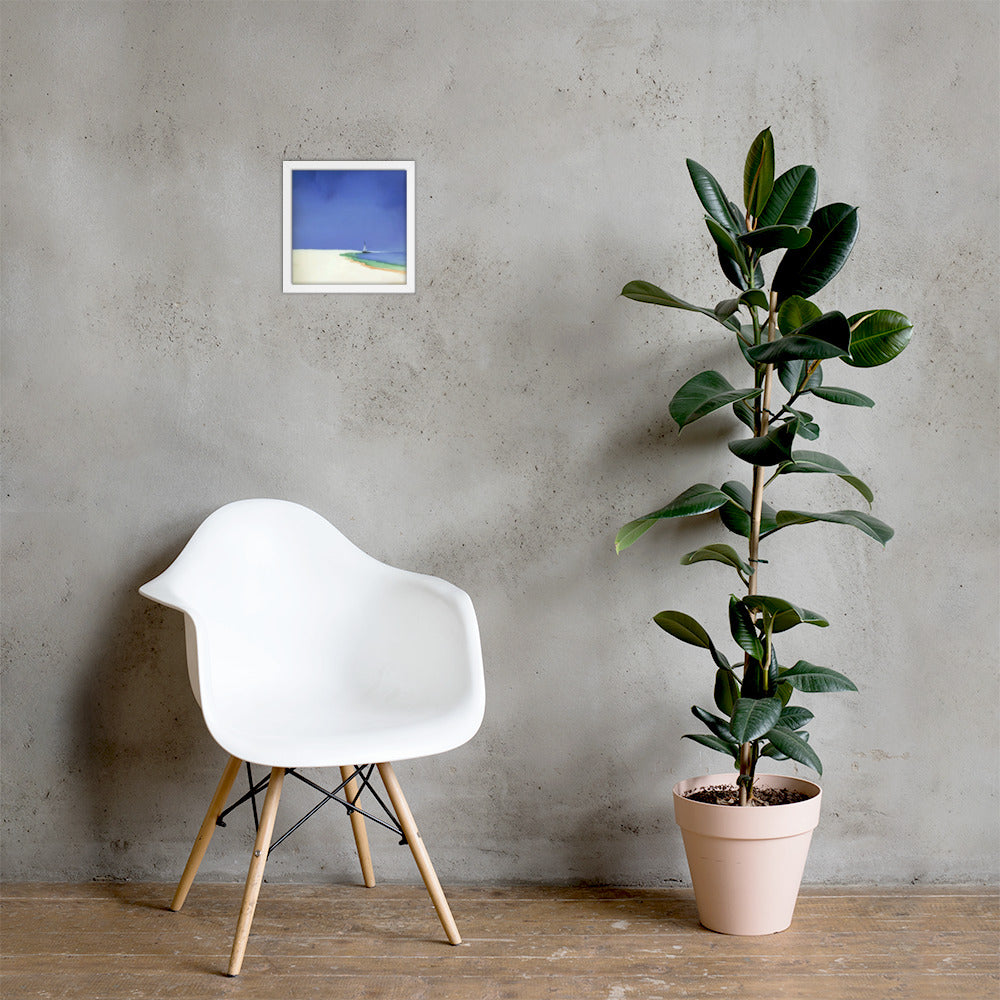 Serene Sands - Watercolor Landscape