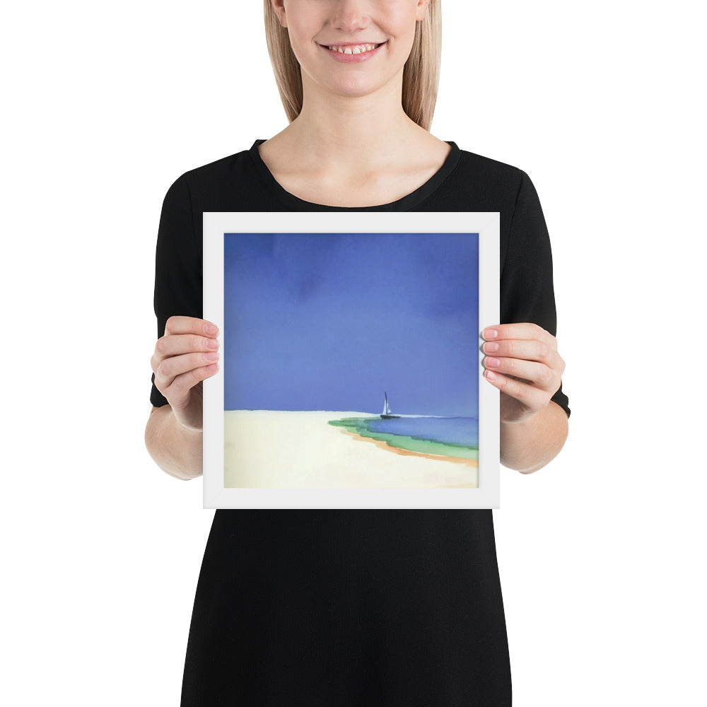 Serene Sands - Watercolor Landscape