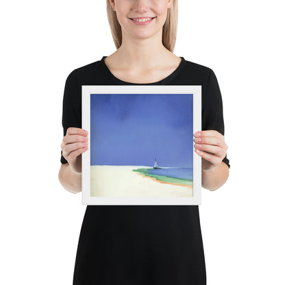 Serene Sands - Watercolor Landscape