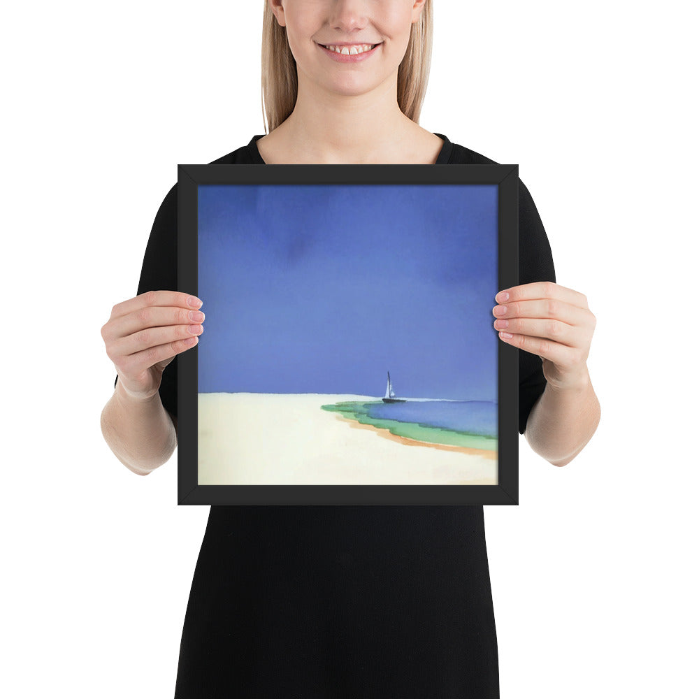 Serene Sands - Watercolor Landscape