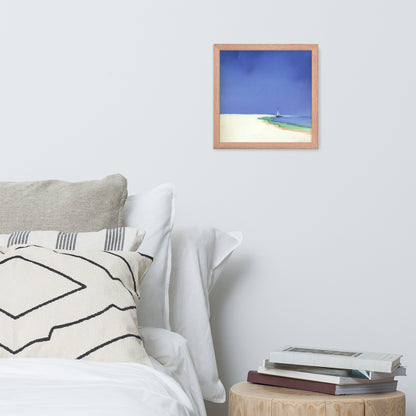 Serene Sands - Watercolor Landscape