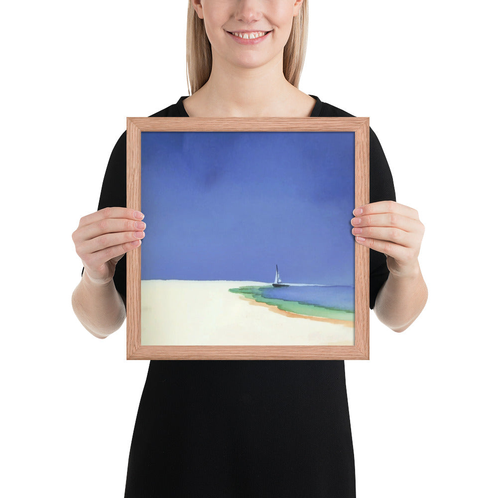 Serene Sands - Watercolor Landscape