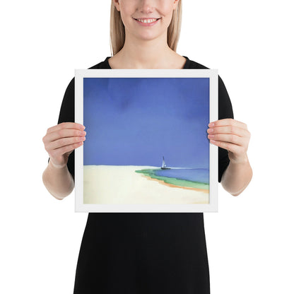 Serene Sands - Watercolor Landscape