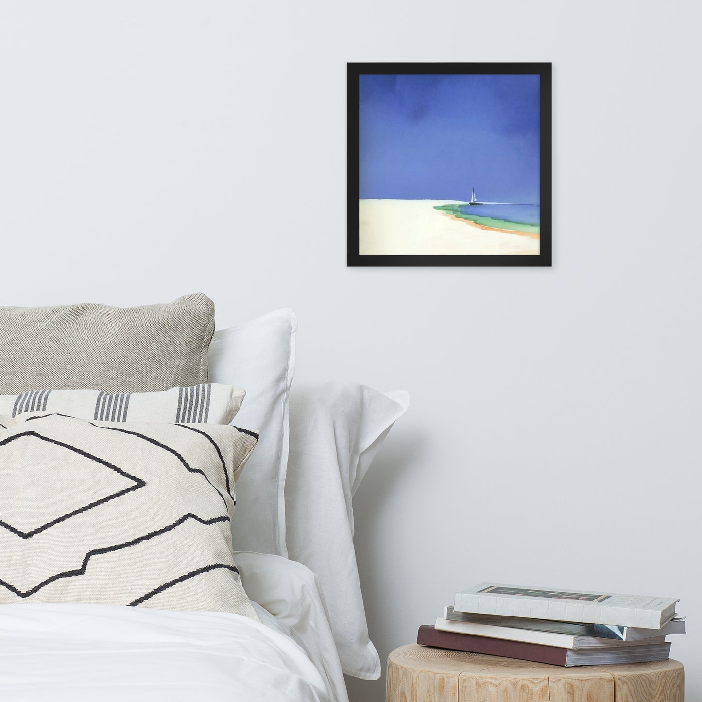 Serene Sands - Watercolor Landscape