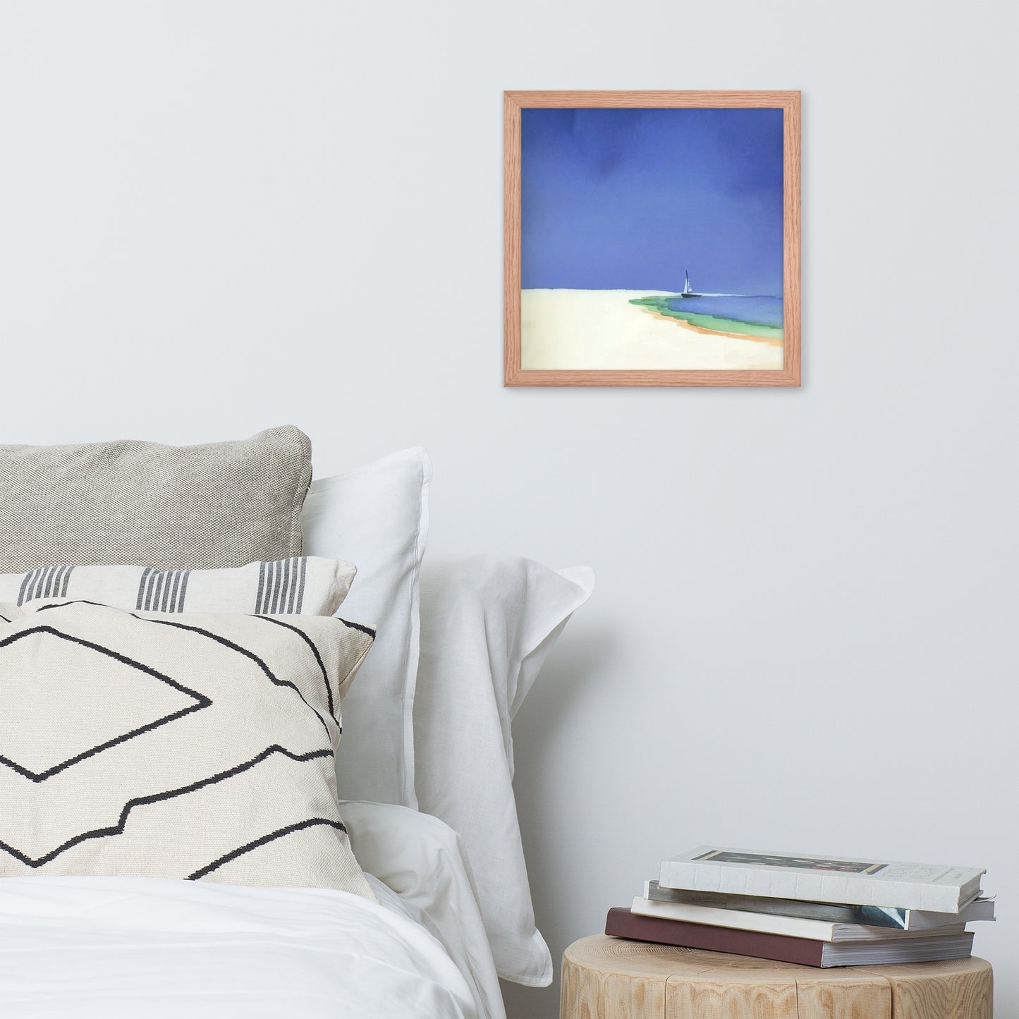 Serene Sands - Watercolor Landscape