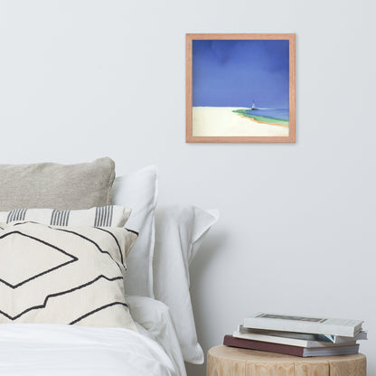 Serene Sands - Watercolor Landscape