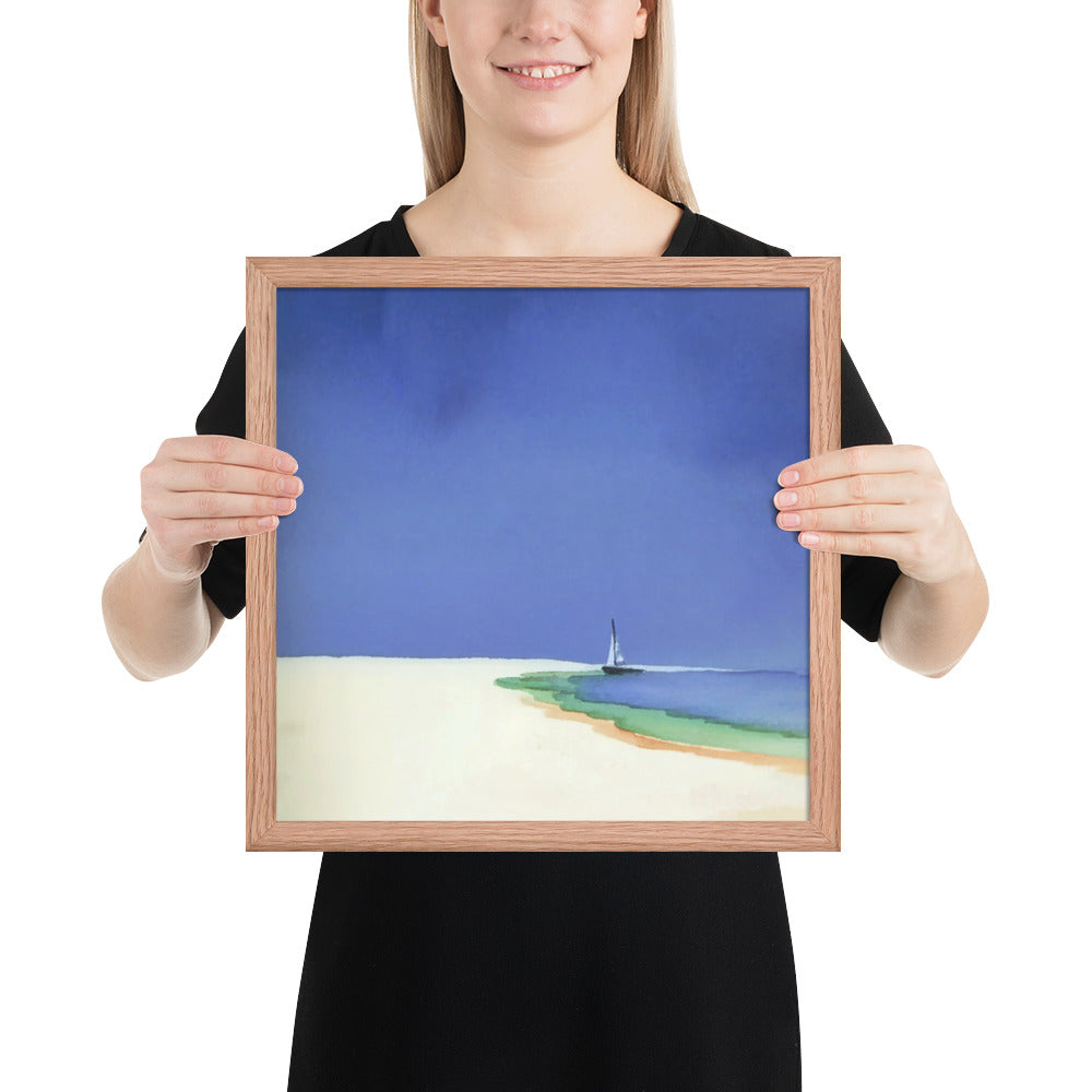 Serene Sands - Watercolor Landscape