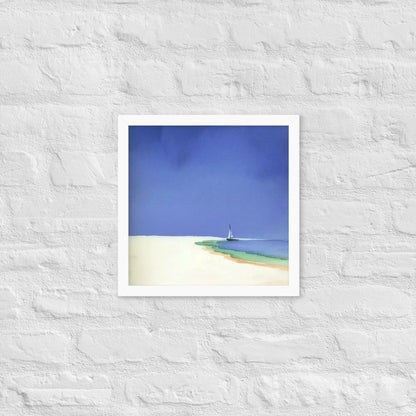 Serene Sands - Watercolor Landscape