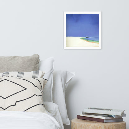 Serene Sands - Watercolor Landscape