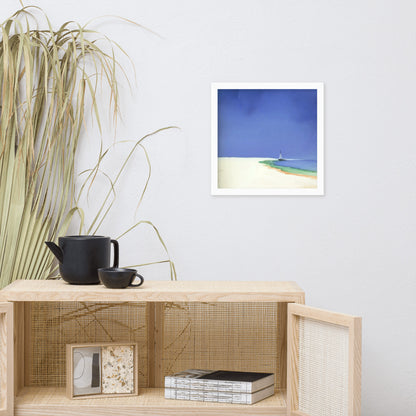 Serene Sands - Watercolor Landscape