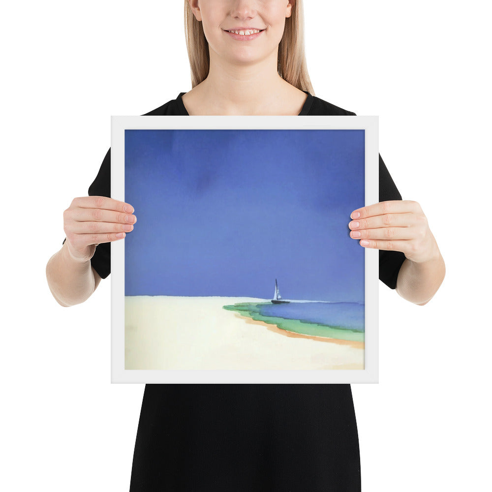 Serene Sands - Watercolor Landscape