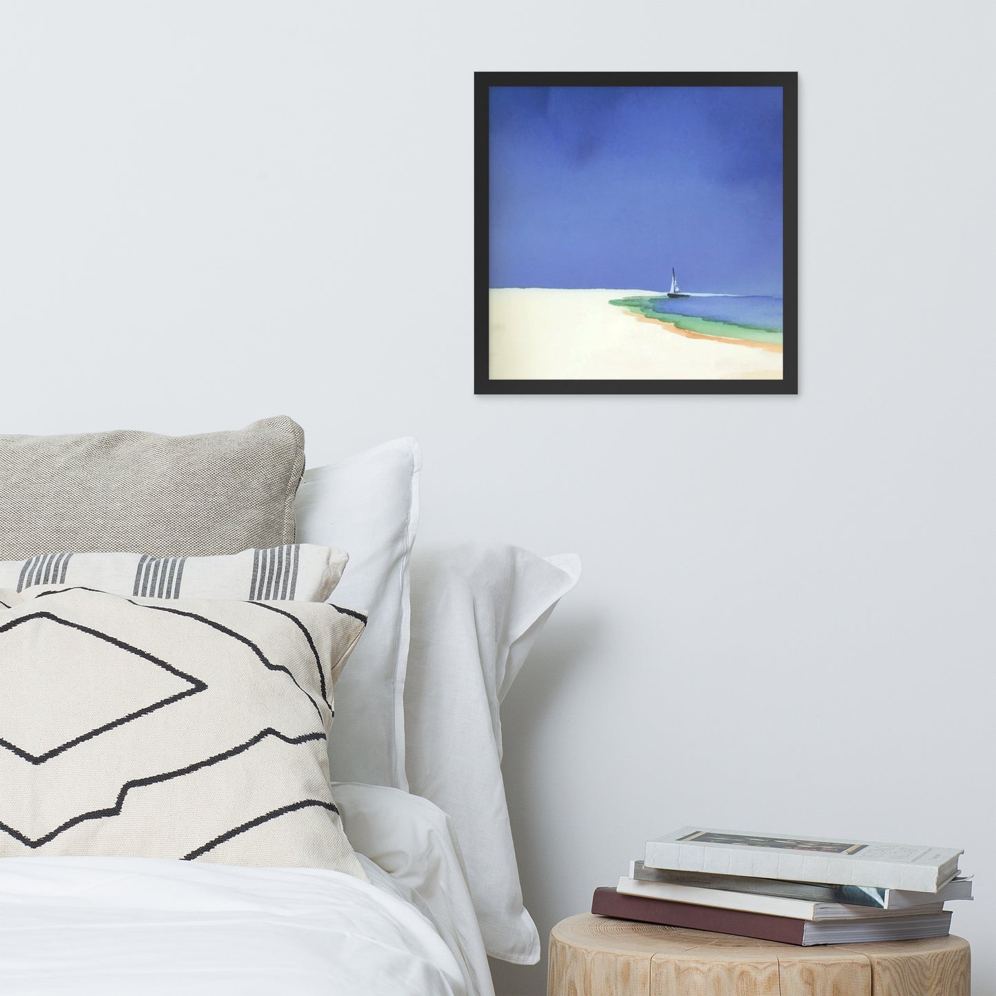 Serene Sands - Watercolor Landscape