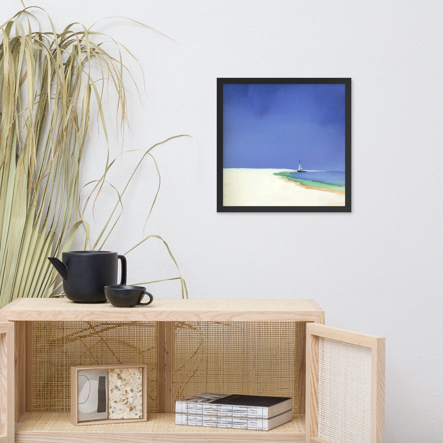 Serene Sands - Watercolor Landscape