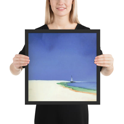 Serene Sands - Watercolor Landscape