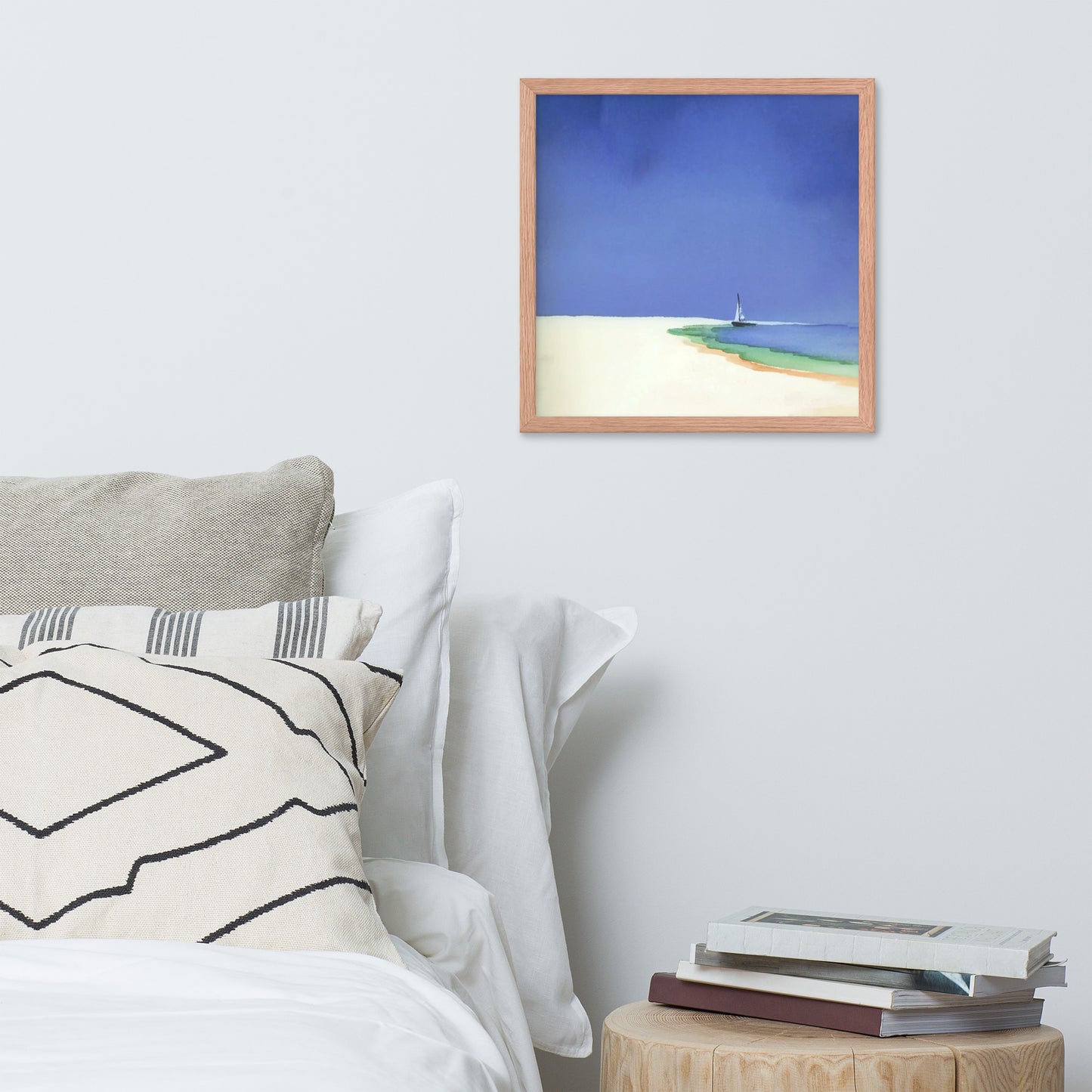 Serene Sands - Watercolor Landscape