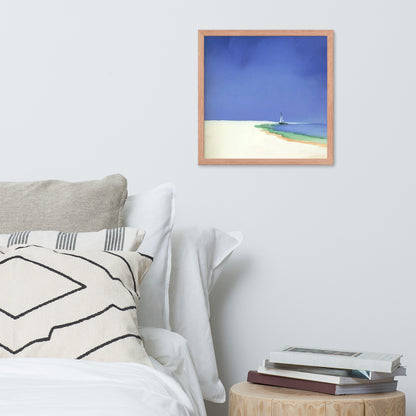 Serene Sands - Watercolor Landscape