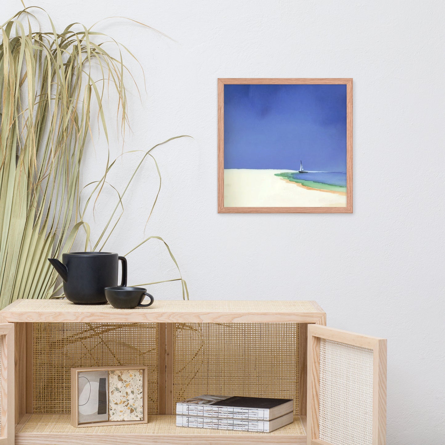 Serene Sands - Watercolor Landscape