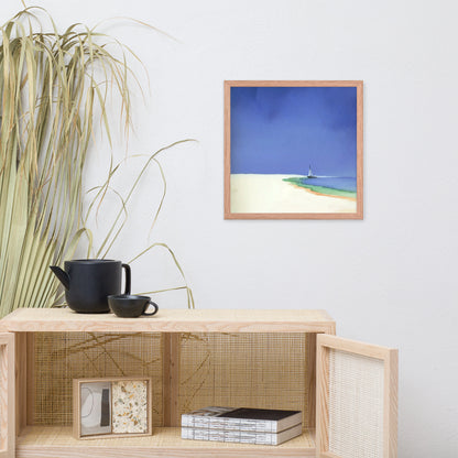 Serene Sands - Watercolor Landscape