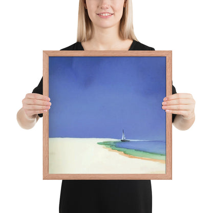 Serene Sands - Watercolor Landscape