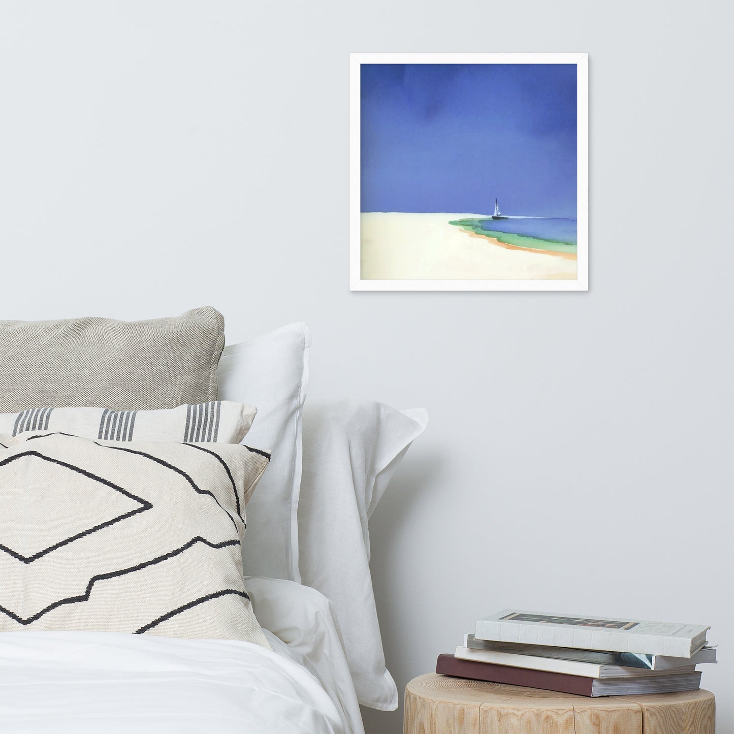 Serene Sands - Watercolor Landscape